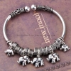 Handmade Silver Tibetan Garnesh Dorje Amulet