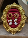 Royal Freshwater Pearl Drop Earrings