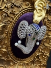 Exclusive Elephant Head Brooch | Handcrafted 18K Gold-Plated Statement Piece